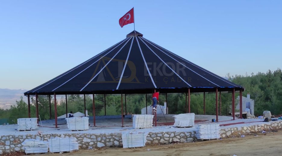 oba kıl çadır kurulumu